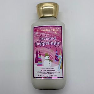 Bath & Body Works Twisted Peppermint Body Lotion with Shea Butter & Coconut Oil